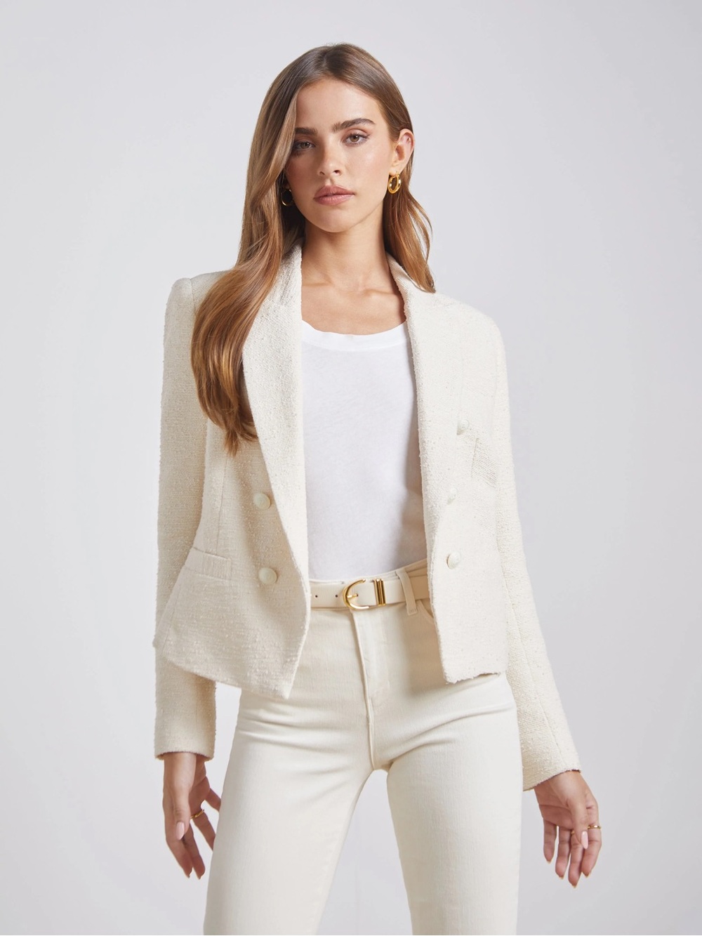 l'agence brooke blazer in ecru
